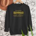 Grandpa Granddad Shirt Best Granddad In The Galaxy Men Sweatshirt
