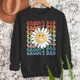 Groovy Dad Matching Outfit Fathers Day Family Retro Vintage Men Sweatshirt Groovy Dad Matching Outfit Fathers Day Family Retro Vintage Men Sweatshirt
