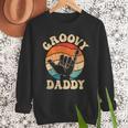 Groovy Daddy 70s Aesthetic Nostalgia 1970's Retro Groovy Dad Men Sweatshirt
