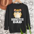 Hamster Dad Father's Day Animal Whisperer Rodent Lover Men Sweatshirt
