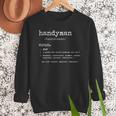 Handyman Definition Tee Dad Handyman Men Sweatshirt