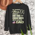 Hero Wears Dog Tags Combat Boots Proud Army Dad Father Men Sweatshirt