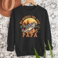 We Hooked The Best Papa Ever Fishing Dad Papa's Day Men Sweatshirt