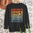 Husband Dad Grandpa 67 Year Old Legend 67th Birthday Vintage Men Sweatshirt