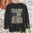 I'm A Dad Grandpa And A Vietnam Veteran Nothing Scares Me Men Sweatshirt
