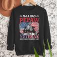 I'm Dad Pepaw Veteran Nothing Scares Me Father's Day Men Sweatshirt I'm Dad Pepaw Veteran Nothing Scares Me Father's Day Men Sweatshirt