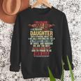 I'm A Lucky Dad I Have A Awesome Daughter She's Stubborn Men Sweatshirt