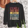 It's Not A Dad Bod It's A Father Figure Retro VintageShort Sleeve Men Sweatshirt