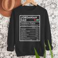 Jordanian Dad Nutrition Facts National Pride For Dad Men Sweatshirt Jordanian Dad Nutrition Facts National Pride For Dad Men Sweatshirt