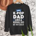 K-Pop Dad Korean Music Lover Men Sweatshirt