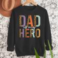 Kids Fathers Day Shirt For Son Daughter My Dad Is My Hero Men Sweatshirt Kids Fathers Day Shirt For Son Daughter My Dad Is My Hero Men Sweatshirt