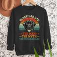 Labrador Retriever Dad Black Lab Dad Men Sweatshirt