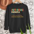 Lagotto Romagnolo Vintage Retro Dog Mom Dad Men Sweatshirt