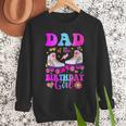 Let's Roll Dad Of The Birthday Girl Roller Skate Birthday Men Sweatshirt Let's Roll Dad Of The Birthday Girl Roller Skate Birthday Men Sweatshirt