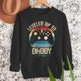 I Leveled Up To Daddy Est 2026 Dad Level Unlocked New Dad Men Sweatshirt