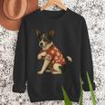 I Love Dad Tattoo Rat Terrier Dad Men Sweatshirt