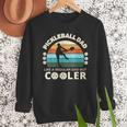 Man's Pickleball Dad Like A Regular Dad But Cooler Men Sweatshirt