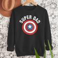 Marvel Father's Day Super Dad Captain America Shield Men Sweatshirt