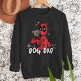 Marvel Super Heroes Pets Deadpool Loves Dogpool Dog Dad Men Sweatshirt