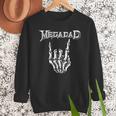 Megadad Retro 90s Hard Rock Band Heavy Metal Father's Day Men Sweatshirt