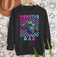 Monster Truck Dad Family Matching Shirt Truck Lovers Men Sweatshirt