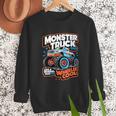 Monster Truck Dad Wheelie Cool Like Normal Dad Men Sweatshirt