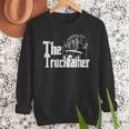 Monster Truck Jam Truckfather Dad Father UTE Pickup Men Sweatshirt