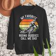 Motorcycle Dad Dirt Bike Shirt Motocross Riding Buddies Men Sweatshirt