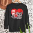 Nebelung Cat 1 Dad Father's Day Daddy Heart Decor For Men Women Kids Men Sweatshirt