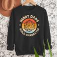 Nerdy Dads Build Character Men Sweatshirt