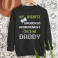 Nerdy Father Day Gamer Dad Daddy Men Love Video Gaming Men Sweatshirt Nerdy Father Day Gamer Dad Daddy Men Love Video Gaming Men Sweatshirt