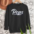 New Grandpa For Dad Called Pops Men Sweatshirt