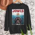Newfoundland Dog Newfie Lab Jowls Burger Dog Mom Dad Men Sweatshirt