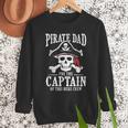 Pirate Dad I Be The Captain Of This Here Crew Pirate Dad Men Sweatshirt