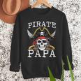 Pirate Papa Skull Family Matching Costume Dad Grandpa Men Men Sweatshirt Pirate Papa Skull Family Matching Costume Dad Grandpa Men Men Sweatshirt