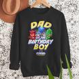 PJ Masks Group Shot Dad Of The Birthday Boy Logo Men Sweatshirt