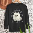 Pomeranian Anatomy Cute Pet Pom Mom Dog Dad For Men Women Girls Kids Men Sweatshirt