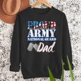 Proud Army National Guard Dad Fathers Day Shirt Men Men Sweatshirt