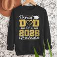 Proud Dad Of A 2026 Graduate Senior 2026 Grad Family Men Sweatshirt