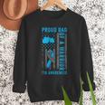 Proud Dad Of A T1D Warrior Type 1 Diabetes Awareness Men Sweatshirt