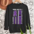 Proud NICU Dad Of NICU Warrior Micro Preemie Baby Father Men Sweatshirt Proud NICU Dad Of NICU Warrior Micro Preemie Baby Father Men Sweatshirt