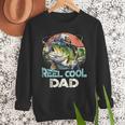 Reel Cool Dad Fishing Vintage Retro Father's Day Men Sweatshirt Reel Cool Dad Fishing Vintage Retro Father's Day Men Sweatshirt