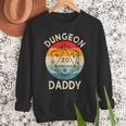 Retro Dungeon Daddy Fathers Day Men Sweatshirt