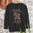 Rodeo Dad Western Cowboy Birthday Boy Family Matching Party Men Sweatshirt