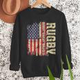 Rugby Blood Sweat Bruises Rugby Player Coach Dad Mom Men Sweatshirt