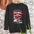 Semi Truck Driver For Truckers And Dads Small Men Sweatshirt