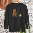 Shih Tzu Bigfoot Dog Walking Mom Dad Kids Men Sweatshirt Shih Tzu Bigfoot Dog Walking Mom Dad Kids Men Sweatshirt