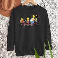 The Simpsons Father's Day Homer And Kids Bike Ride With Dad Men Sweatshirt
