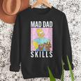 The Simpsons Father's Day Mad Dad Skills Homer Poster Men Sweatshirt