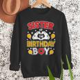 Sister Of The Birthday Boy Family Matching Dad Mom Men Sweatshirt